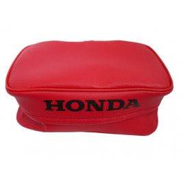 HONDA XR REAR FENDER BAG RED / BLACK LOGO OEM REPLICA