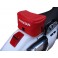 HONDA XR REAR FENDER BAG RED EXTRA BIG