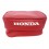 HONDA XR GENUINE LEATHER REAR FENDER BAG SMALL RED OEM  REPLICA